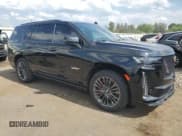 ✅ 2023 Cadillac Escalade AWD V-Series • VIN: 1GYS4HK96PR291028 • Lot: 65949385. Wystawiony na Copart z przebiegiem 23 028 mil. Bezpłatny archiwum sprzedaży aukcyjnych z USA i szczegółowy raport historii pojazdu na DreamBid. Zdjęcie 4.