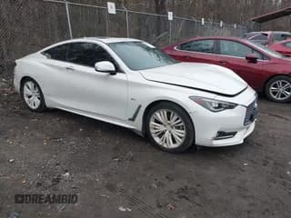 ✅ 2018 Infiniti Q60 Luxe • VIN: JN1EV7EL1JM392390 • Лот: 41502732. Опубликован ранее на IAAI с пробегом 56 618 миль. Бесплатный доступ к архиву аукционных продаж из США и подробный отчёт об истории автомобиля на DreamBid. Изображение 1.
