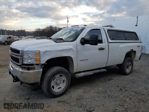 ✅ 2013 Chevrolet Silverado 2500HD Work Truck • VIN: 1GC0KVCG6DZ133878 • Lot: 41543575. Listed on Copart with 84,775 mi. Free auction sales archive from the USA and detailed vehicle history report at DreamBid. Image 1.