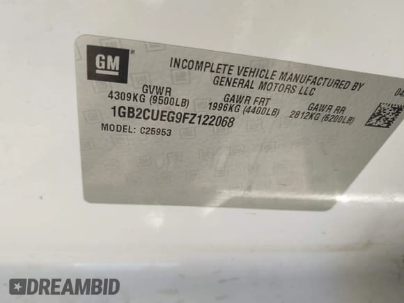 ✅ 2015 Chevrolet Silverado 2500HD Work Truck • VIN: 1GB2CUEG9FZ122068 • Лот: 43647284. Опубликован ранее на IAAI с пробегом 214 454 миль. Бесплатный доступ к архиву аукционных продаж из США и подробный отчёт об истории автомобиля на DreamBid. Изображение 9.