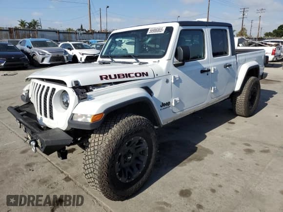 ✅ 2021 Jeep Gladiator Sport S • VIN: 1C6HJTAG3ML508147 • Лот: 56986865. Опубликован ранее на Copart с пробегом 43 407 миль. Бесплатный доступ к архиву аукционных продаж из США и подробный отчёт об истории автомобиля на DreamBid. Изображение 1.
