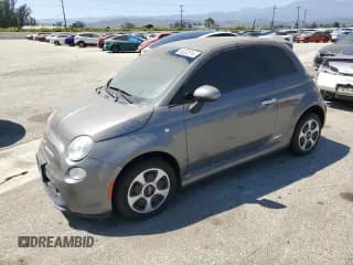 ✅ 2013 FIAT 500e • VIN: 3C3CFFGE6DT744795 • Lot: 59322514. Listed on Copart with 35,043 mi. Free auction sales archive from the USA and detailed vehicle history report at DreamBid. Image 1.