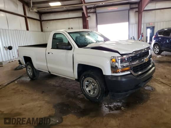 2016 Chevrolet Silverado 1500 Work Truck with VIN 1GCNCNEH4GZ318718, listed as a Copart auction lot 67738685 with 96,599 mi miles and Clean title. Bid and sale history available at DreamBid. Image 4.