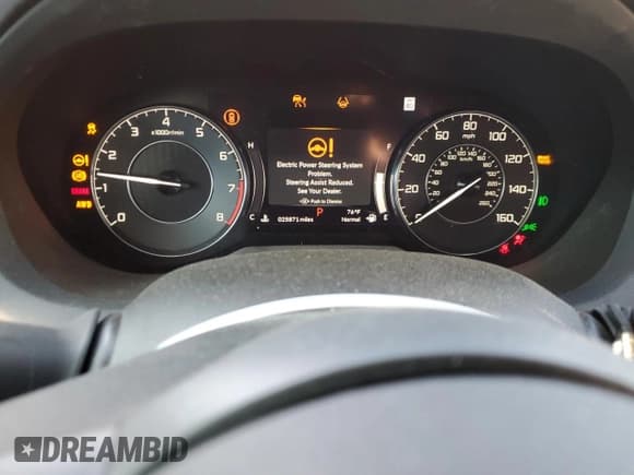 ✅ 2022 Acura RDX Advance • VIN: 5J8TC2H72NL013924 • Lot: 75959724. Listed on Copart with 25,871 mi. Free auction sales archive from the USA and detailed vehicle history report at DreamBid. Image 9.