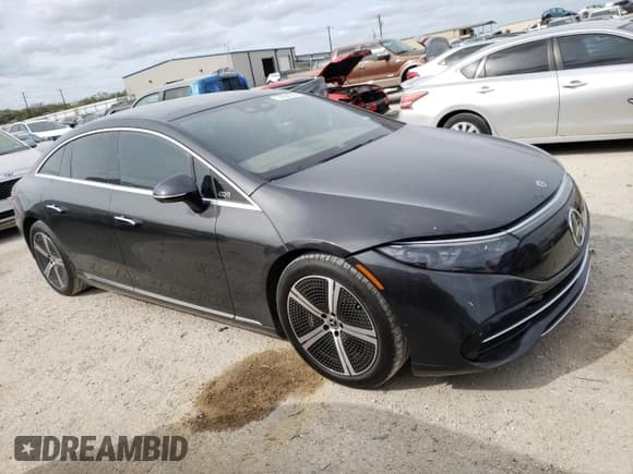 ✅ 2023 Mercedes-Benz EQS 450+ • VIN: W1KCG2DB1PA033065 • Lot: 74614793. Listed on Copart with 11,948 mi. Free auction sales archive from the USA and detailed vehicle history report at DreamBid. Image 4.