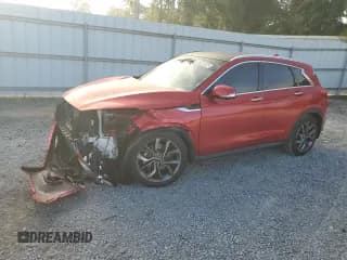 ✅ 2020 Infiniti QX50 Luxe • VIN: 3PCAJ5M37LF105868 • Lot: 85277025. Listed on Copart with 38,975 mi. Free auction sales archive from the USA and detailed vehicle history report at DreamBid. Image 1.