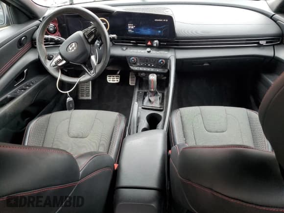 ✅ 2023 Hyundai Elantra N Line • VIN: KMHLR4AFXPU480009 • Lot: 86874635. Listed on Copart with 41,362 mi. Free auction sales archive from the USA and detailed vehicle history report at DreamBid. Image 8.