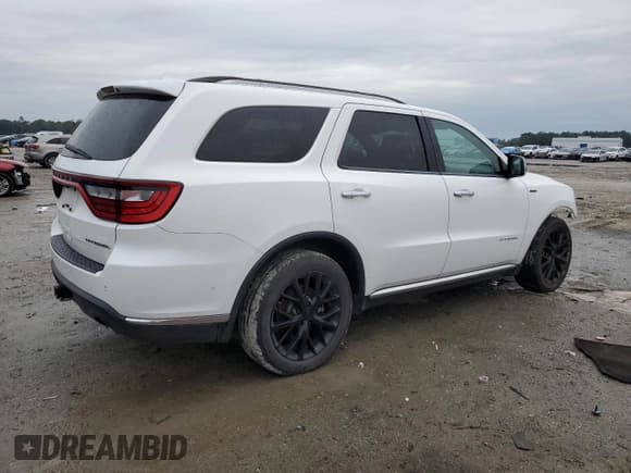 ✅ 2015 Dodge Durango Citadel • VIN: 1C4SDHET0FC239456 • Lot: 46502715. Listed on Copart with Not provided. Free auction sales archive from the USA and detailed vehicle history report at DreamBid. Image 3.