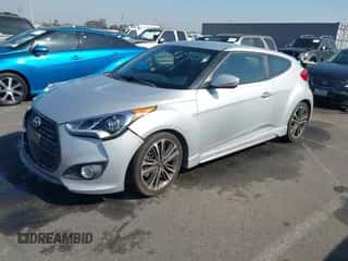 2016 Hyundai Veloster Turbo with VIN KMHTC6AE2GU263249, listed as a IAAI auction lot 43529629 with 73,489 mi miles and . Bid and sale history available at DreamBid. Image 2.