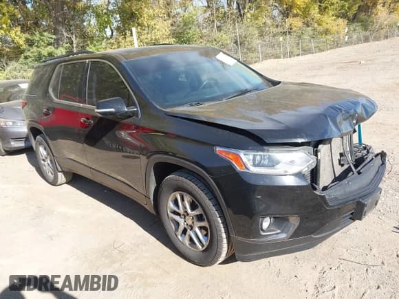 ✅ 2020 Chevrolet Traverse LT Cloth • VIN: 1GNERGKW3LJ191036 • Lot: 43596303. Listed on IAAI with 157,578 mi. Free auction sales archive from the USA and detailed vehicle history report at DreamBid. Image 1.