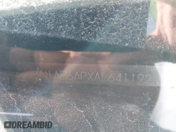 ✅ 2010 Nissan Sentra S • VIN: 3N1AB6APXAL641192 • Lot: 43385313. Listed on IAAI with 180,646 mi. Free auction sales archive from the USA and detailed vehicle history report at DreamBid. Image 9.