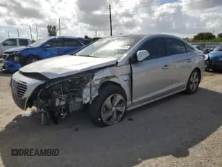 ✅ 2017 Hyundai Sonata Limited • VIN: KMHE34L38HA067845 • Лот: 38892253. Опубликован ранее на Copart с пробегом 87 285 миль. Бесплатный доступ к архиву аукционных продаж из США и подробный отчёт об истории автомобиля на DreamBid. Изображение 1.