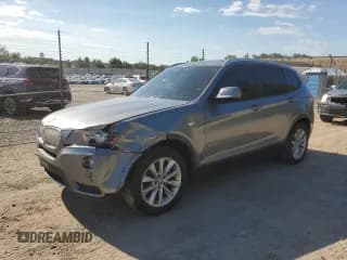 ✅ 2014 BMW X3 xDrive28i • VIN: 5UXWX9C53E0D17006 • Лот: 69847935. Опубликован ранее на Copart с пробегом 140 951 миль. Бесплатный доступ к архиву аукционных продаж из США и подробный отчёт об истории автомобиля на DreamBid. Изображение 1.