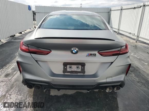 ✅ 2024 BMW M8 Competition • VIN: WBSGV0C08RCP50228 • Lot: 45872745. Listed on Copart with 9,621 mi. Free auction sales archive from the USA and detailed vehicle history report at DreamBid. Image 6.