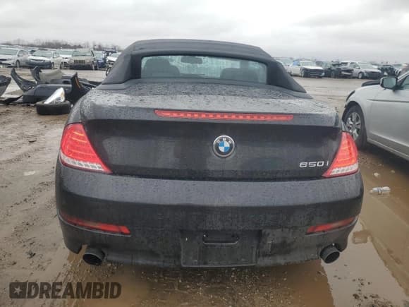 ✅ 2009 BMW 6 Series 650i • VIN: WBAEB53589C224534 • Lot: 47969605. Listed on Copart with 180,113 mi. Free auction sales archive from the USA and detailed vehicle history report at DreamBid. Image 6.