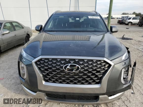 ✅ 2022 Hyundai Palisade Calligraphy • VIN: KM8R74HE2NU422731 • Лот: 41897275. Опубликован ранее на Copart с пробегом 42 138 миль. Бесплатный доступ к архиву аукционных продаж из США и подробный отчёт об истории автомобиля на DreamBid. Изображение 5.