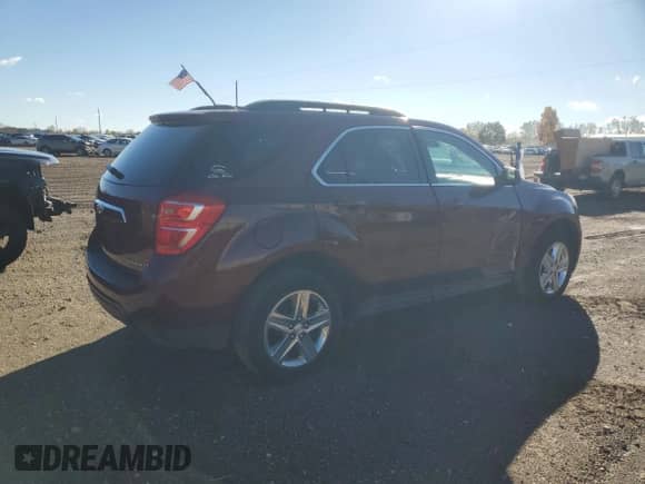 2016 Chevrolet Equinox LT with VIN 2GNALCEK9G6199033, listed as a Copart auction lot 87221615 with 133,247 mi miles and Clean title. Bid and sale history available at DreamBid. Image 3.
