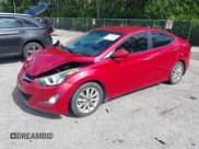 ✅ 2015 Hyundai Elantra SE • VIN: KMHDH4AE6FU351035 • Lot: 42806508. Listed on IAAI with 27,174 mi. Free auction sales archive from the USA and detailed vehicle history report at DreamBid. Image 2.