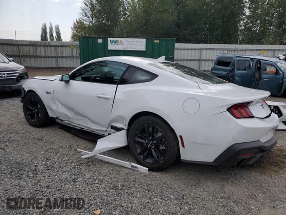 ✅ 2024 Ford Mustang GT Premium • VIN: 1FA6P8CF6R5416581 • Lot: 70562525. Listed on Copart with Not provided. Free auction sales archive from the USA and detailed vehicle history report at DreamBid. Image 2.