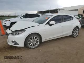✅ 2015 Mazda 3 S Touring • VIN: JM1BM1L31F1242954 • Lot: 80200105. Listed on Copart with 81,335 mi. Free auction sales archive from the USA and detailed vehicle history report at DreamBid. Image 1.