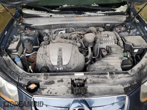 ✅ 2011 Hyundai Santa Fe Limited • VIN: 5XYZHDAGXBG046774 • Lot: 45156555. Listed on Copart with 119,975 mi. Free auction sales archive from the USA and detailed vehicle history report at DreamBid. Image 12.