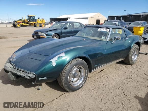 ✅ 1976 Chevrolet Corvette • VIN: 1Z37X6S439218 • Lot: 92251615. Listed on Copart with 60,025 mi. Free auction sales archive from the USA and detailed vehicle history report at DreamBid. Image 1.