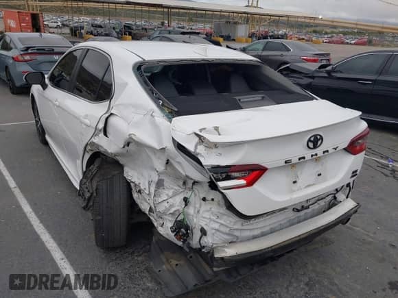 2023 Toyota Camry SE with VIN 4T1T11BK1PU077750, listed as a IAAI auction lot 42047470 with 51,015 mi miles and . Bid and sale history available at DreamBid. Image 3.