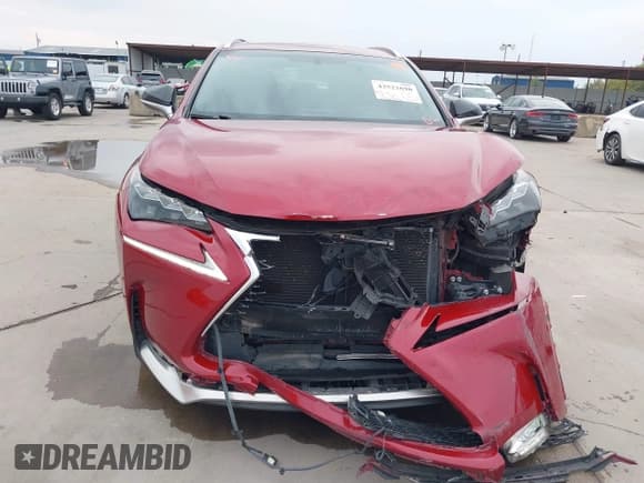 ✅ 2015 Lexus NX 200t • VIN: JTJBARBZ6F2016090 • Lot: 43522690. Listed on IAAI with 100,316 mi. Free auction sales archive from the USA and detailed vehicle history report at DreamBid. Image 12.