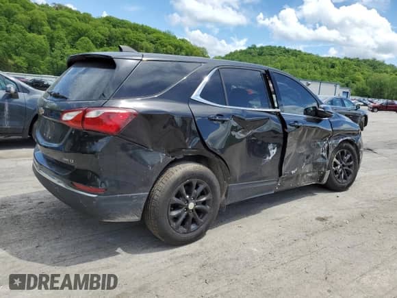 2018 Chevrolet Equinox LT с VIN 3GNAXUEU9JL175412, выставлен на аукционе Copart как лот 57028945 с пробегом 107 870 миль миль и Списание • Salvage title. История ставок и продаж доступна на DreamBid. Изображение 3.