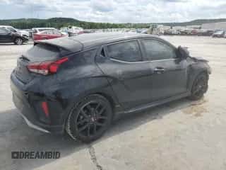 2019 Hyundai Veloster Turbo z VIN KMHTH6ABXKU016027, wystawiony jako Copart lot #60193694 z przebiegiem 48 088 mil mil oraz Szkoda całkowita • Salvage title. Historia ofert i sprzedaży dostępna na DreamBid. Obrazek 3.