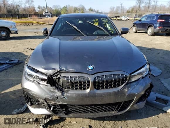 2021 BMW 3 Series M340i with VIN WBA5U7C0XMFK18753, listed as a Copart auction lot 43078113 with Not provided miles and . Bid and sale history available at DreamBid. Image 5.