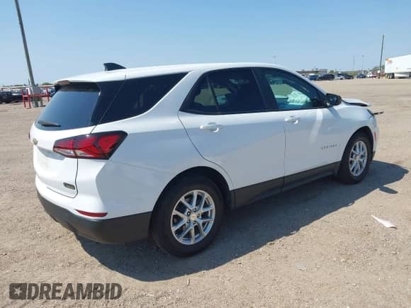 2022 Chevrolet Equinox LS z VIN 3GNAXHEV8NS206631, wystawiony jako IAAI lot #43150880 z przebiegiem 41 107 mil mil oraz . Historia ofert i sprzedaży dostępna na DreamBid. Obrazek 4.