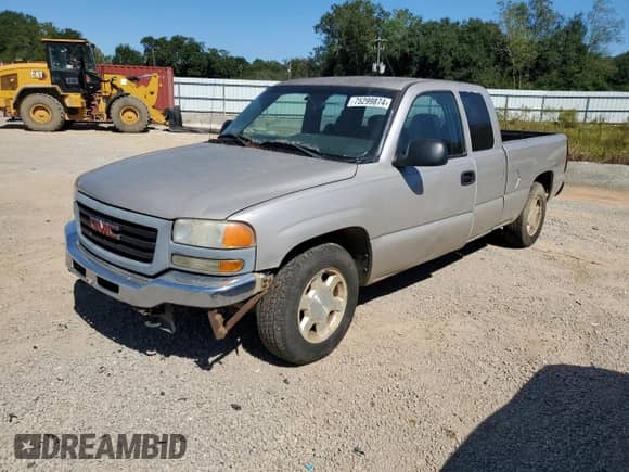 2006 GMC Sierra 1500 SLE1 with VIN 1GTEC19VX6Z220526, listed as a Copart auction lot 75299874 with 346,778 mi miles and Clean title. Bid and sale history available at DreamBid. Image 1.