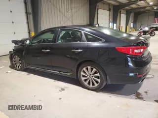 ✅ 2017 Hyundai Sonata Sport • VIN: 5NPE34AF1HH455641 • Lot: 90609305. Listed on Copart with 88,295 mi. Free auction sales archive from the USA and detailed vehicle history report at DreamBid. Image 2.