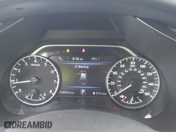 ✅ 2020 Nissan Murano S • VIN: 5N1AZ2AJXLN136782 • Lot: 43015918. Listed on IAAI with 128,569 mi. Free auction sales archive from the USA and detailed vehicle history report at DreamBid. Image 7.