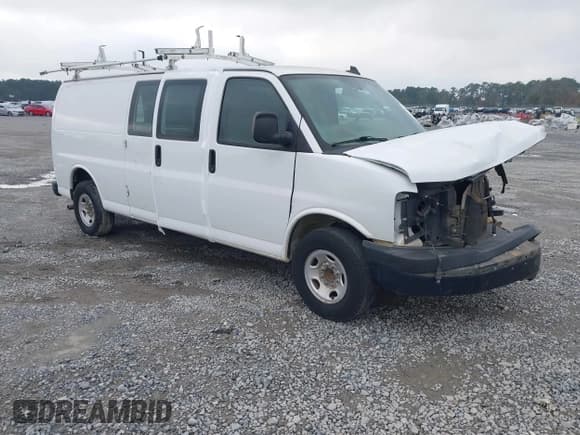 ✅ 2016 Chevrolet Express Cargo • VIN: 1GCWGBFG3G1241660 • Lot: 43822764. Listed on IAAI with 176,220 mi. Free auction sales archive from the USA and detailed vehicle history report at DreamBid. Image 1.