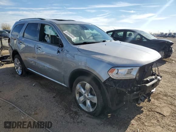 ✅ 2014 Dodge Durango Citadel • VIN: 1C4RDJEG3EC480838 • Lot: 85954545. Listed on Copart with 114,631 mi. Free auction sales archive from the USA and detailed vehicle history report at DreamBid. Image 4.