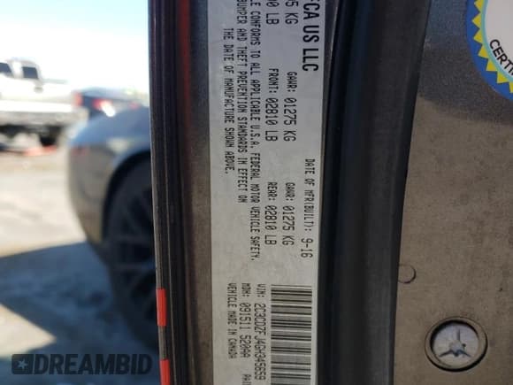 ✅ 2016 Dodge Challenger R/T Scat Pack • VIN: 2C3CDZFJ4GH345659 • Lot: 57662504. Wystawiony na Copart z przebiegiem 110 314 mil. Bezpłatny archiwum sprzedaży aukcyjnych z USA i szczegółowy raport historii pojazdu na DreamBid. Zdjęcie 14.