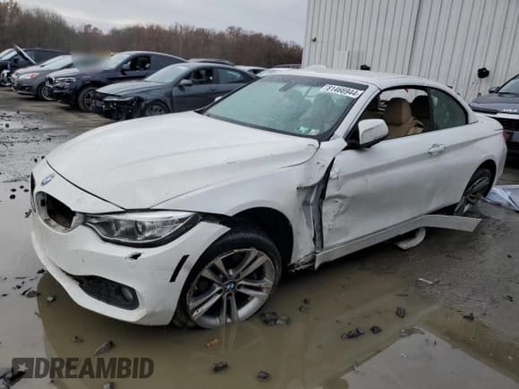 ✅ 2017 BMW 4 Series 430i xDrive • VIN: WBA4U9C34H5H64478 • Lot: 81466944. Listed on Copart with Not provided. Free auction sales archive from the USA and detailed vehicle history report at DreamBid. Image 1.
