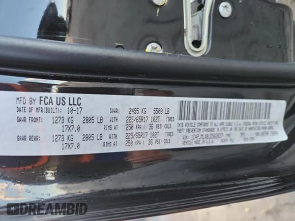 ✅ 2018 Jeep Cherokee Latitude Plus • VIN: 1C4PJMLX8JD562637 • Лот: 85185625. Опубликован ранее на Copart с пробегом 44 612 миль. Бесплатный доступ к архиву аукционных продаж из США и подробный отчёт об истории автомобиля на DreamBid. Изображение 13.