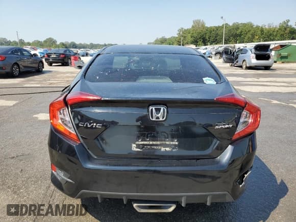 ✅ 2020 Honda Civic Sport • VIN: 19XFC2F88LE002049 • Лот: 81020645. Опубликован ранее на Copart с пробегом 76 088 миль. Бесплатный доступ к архиву аукционных продаж из США и подробный отчёт об истории автомобиля на DreamBid. Изображение 6.