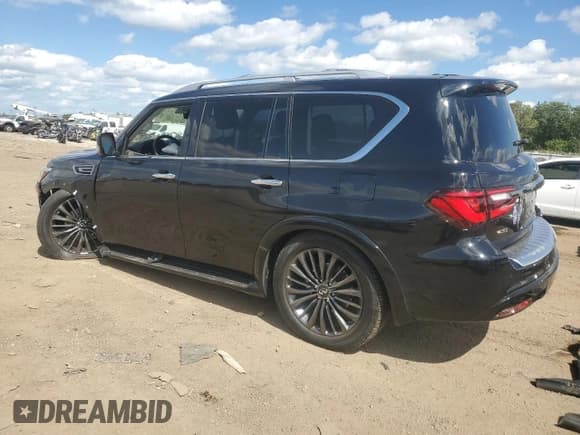 ✅ 2021 Infiniti QX80 Luxe • VIN: JN8AZ2AE1M9269307 • Lot: 71365735. Wystawiony na Copart z przebiegiem 49 047 mil. Bezpłatny archiwum sprzedaży aukcyjnych z USA i szczegółowy raport historii pojazdu na DreamBid. Zdjęcie 2.