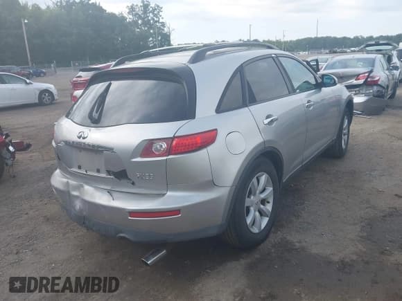 ✅ 2004 Infiniti FX • VIN: JNRAS08W64X223745 • Lot: 42757563. Listed on IAAI with 113,653 mi. Free auction sales archive from the USA and detailed vehicle history report at DreamBid. Image 4.