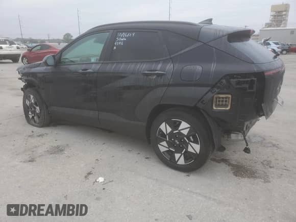 2025 Hyundai Kona SEL with VIN KM8HB3AB8SU209346, listed as a Copart auction lot 81376544 with 931 mi miles and Salvage title. Bid and sale history available at DreamBid. Image 2.