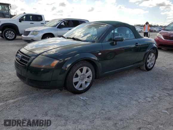 ✅ 2003 Audi TT • VIN: TRUTC28N631009841 • Lot: 78074124. Listed on Copart with Not provided. Free auction sales archive from the USA and detailed vehicle history report at DreamBid. Image 1.