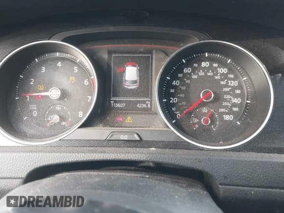 ✅ 2016 Volkswagen Golf GTI S • VIN: 3VW5T7AU7GM061289 • Лот: 41869616. Опубликован ранее на IAAI с пробегом 113 607 миль. Бесплатный доступ к архиву аукционных продаж из США и подробный отчёт об истории автомобиля на DreamBid. Изображение 7.