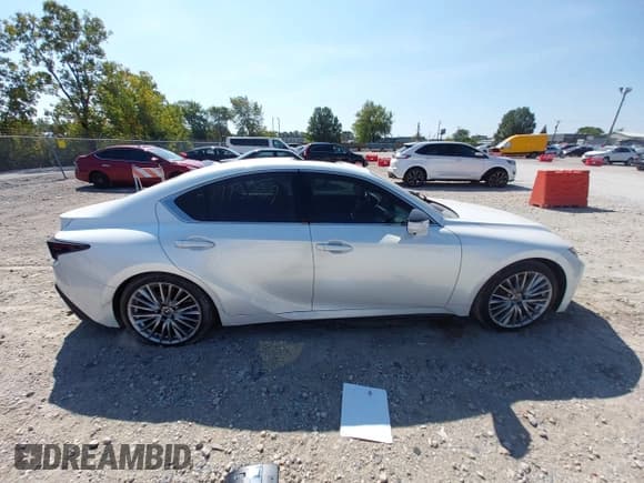 ✅ 2022 Lexus IS 300 • VIN: JTHDA1D21N5120205 • Lot: 43247479. Listed on IAAI with 41,686 mi. Free auction sales archive from the USA and detailed vehicle history report at DreamBid. Image 13.