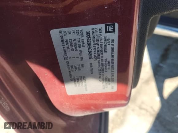 ✅ 2009 Chevrolet Silverado 1500 LT • VIN: 3GCEC23059G248502 • Lot: 87104775. Wystawiony na Copart z przebiegiem 166 252 mil. Bezpłatny archiwum sprzedaży aukcyjnych z USA i szczegółowy raport historii pojazdu na DreamBid. Zdjęcie 12.