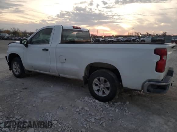 2022 Chevrolet Silverado 1500 Work Truck z VIN 3GCNWAED8NG205493, wystawiony jako Copart lot #80735154 z przebiegiem 49 268 mil mil oraz Szkoda całkowita • Salvage title. Historia ofert i sprzedaży dostępna na DreamBid. Obrazek 2.