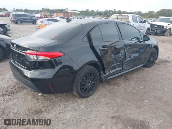 ✅ 2023 Toyota Corolla LE • VIN: 5YFB4MDE9PP016174 • Lot: 43629122. Wystawiony na IAAI z przebiegiem 22 030 mil. Bezpłatny archiwum sprzedaży aukcyjnych z USA i szczegółowy raport historii pojazdu na DreamBid. Zdjęcie 4.